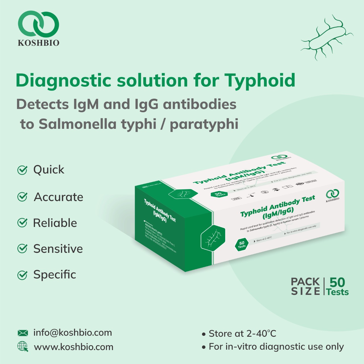 Typhoid Antibody Test